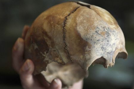 Discovered 500-year-old remains of the Aztec empire