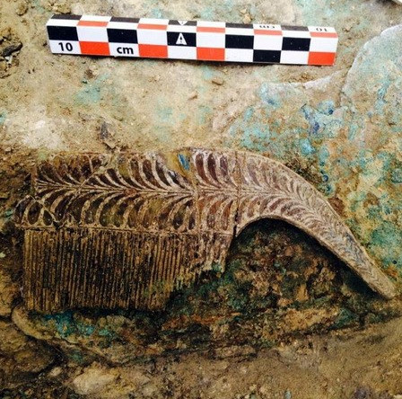 Discovered a 3,500-year-old warrior tomb in southern Greece