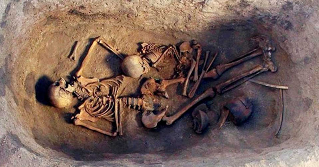 Discovered a noble woman's tomb 4.500 years ago