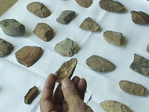 Discovered a prehistoric tomb in Tuyen Quang