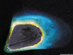 Discovered an island sinking more than 10,000 years ago