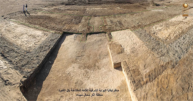 Discovered ancient fortress more than 2,000 years old of Egypt