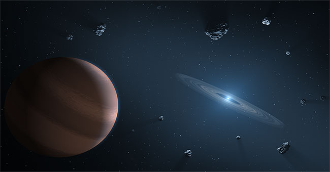 Discovered 'Earth materials' in 18 other planetary systems
