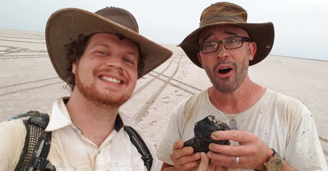 Discovered meteorite 4.5 billion years old in Australia