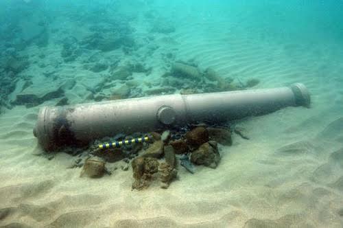 Discovered more than 400 years old artillery out of Ireland