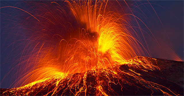 Discovered nearly 200 million year old volcanic clusters underground