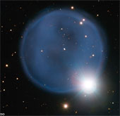 Discovered nebula like engagement ring