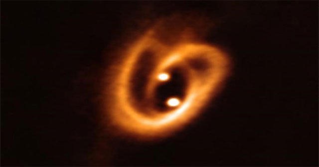 Discovered that twin stars are being incubated in a physical disk