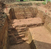 Discovered the ancient citadel from the 4th century in Quang Nam