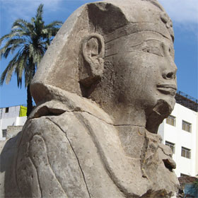 Discovered the ancient Egyptian sphinx in Israel
