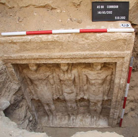 Discovered the ancient tomb of the 5th Pharaoh dynasty