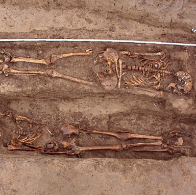 Discovered the burial pit of 200 Napoleon soldiers in Germany