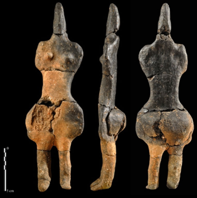 Discovered the mysterious statue of the goddess in France