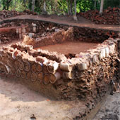 Discovered the remains of four 800-year-old ceramic kilns