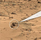 Discovered the rock resembling President Obama on Mars