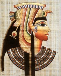 Discovered the statue of Queen Cleopatra
