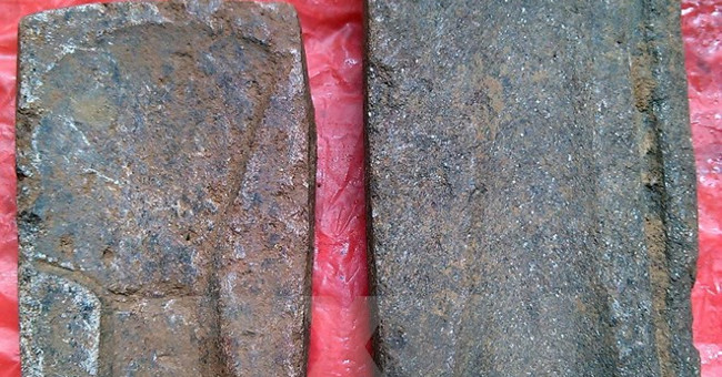 Discovered two stone bronze casting molds dating back more than 2,000 years