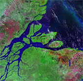 Discovered 'underground freshwater sea' under the Amazon underground
