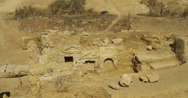 Discovering ancient Greek-Roman architectural relics in Egypt