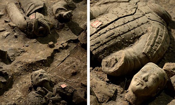 Discovering foreign soldiers in the tomb of Qin Shihuang