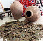 Discovering more than 12,000 coins of ancient coins
