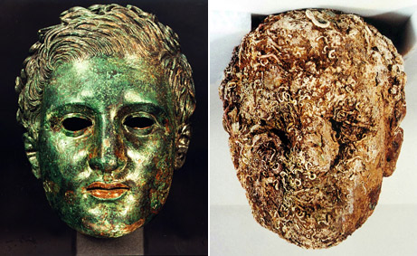 Discovering the Greek seabed statue helps counteract