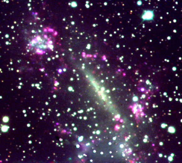 Discovery of the mysterious 'galaxy wheel' near the Milky Way Milky Way