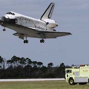 Discovery ship returned to Motherland safely