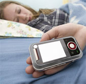 Disease texting at sleep