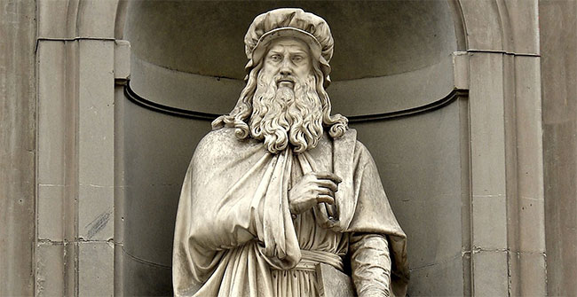 Disgusting illness caused the artist Leonardo da Vinci to stop painting
