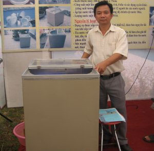Dishwasher uses solar energy