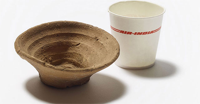 Disposable 3,500-year-old wine glasses