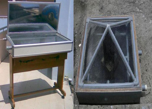 Distilled fresh water by solar energy