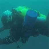 Dive into the South Pole Sea 97m, the world record