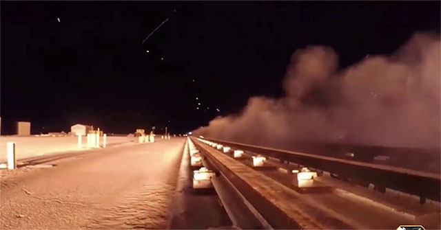 Dizzy watching American supersonic equipment run at 8 times the speed of sound