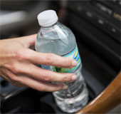 Do not drink bottled water for long periods in the hot sun