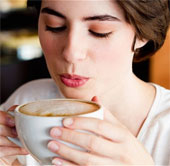 Do not drink hot coffee when you are negotiating
