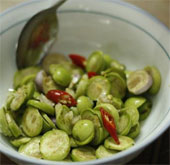 Do not eat melon, salted coffee