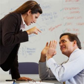 Do not laugh more if you want to become a boss