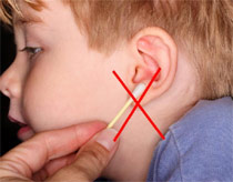 Do not take earwax