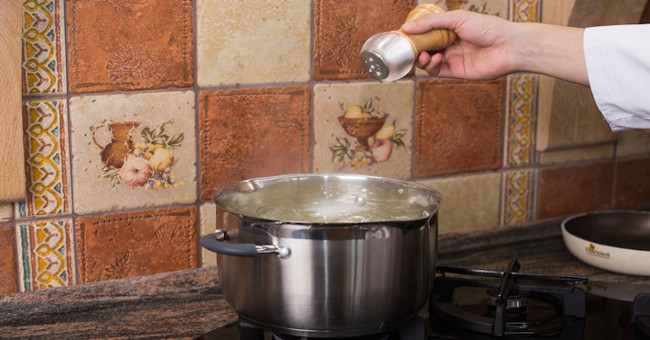Does salt actually make water boil faster than usual?