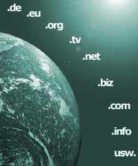 Domain address with optional suffix