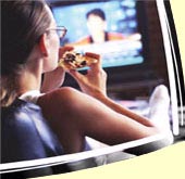 Don't just eat and watch TV