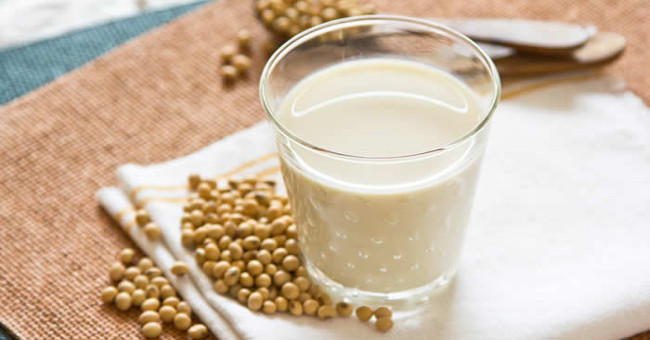 Don't mistake soy milk for good with fresh milk