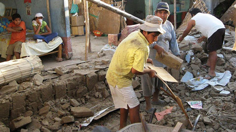 Dozens of people were injured by earthquakes in Peru
