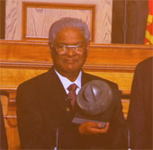 Dr. Rajaram received the 2014 World Food Prize