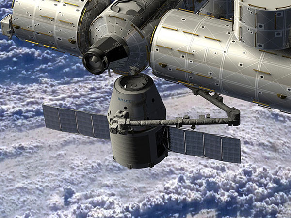 Dragon private ship is about to return to Earth