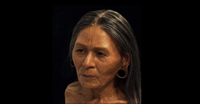 Dress up the face of Peruvian nobles who lived 1,200 years ago