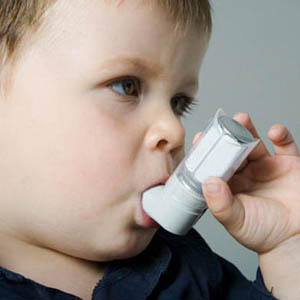 Drink plenty of antibiotic susceptible asthmatic children