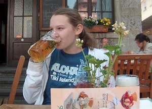 Drinking beer prevents osteoporosis